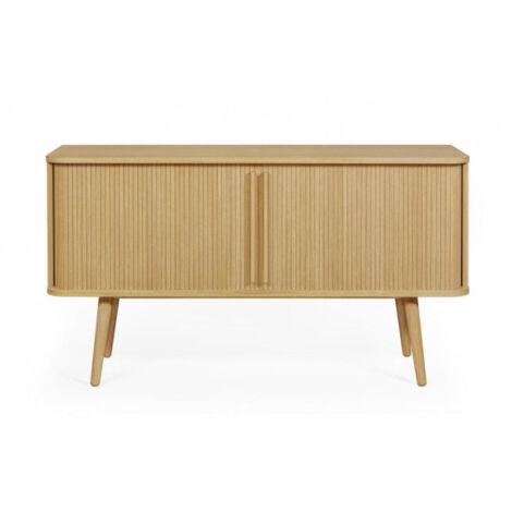 Buffet 2 Portes en Bois Massif "Rove" 138cm Chêne
