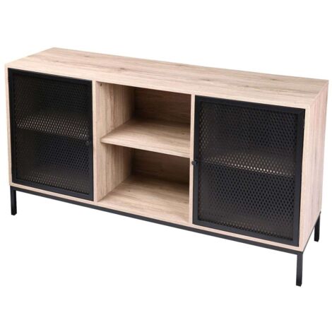 Buffet 2 portes et 2 niches design industriel SOHO