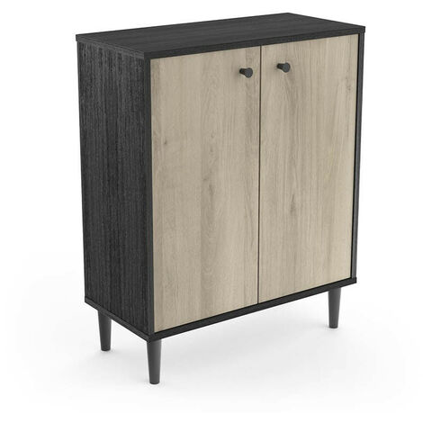 Buffet 2 portes industriel Arty