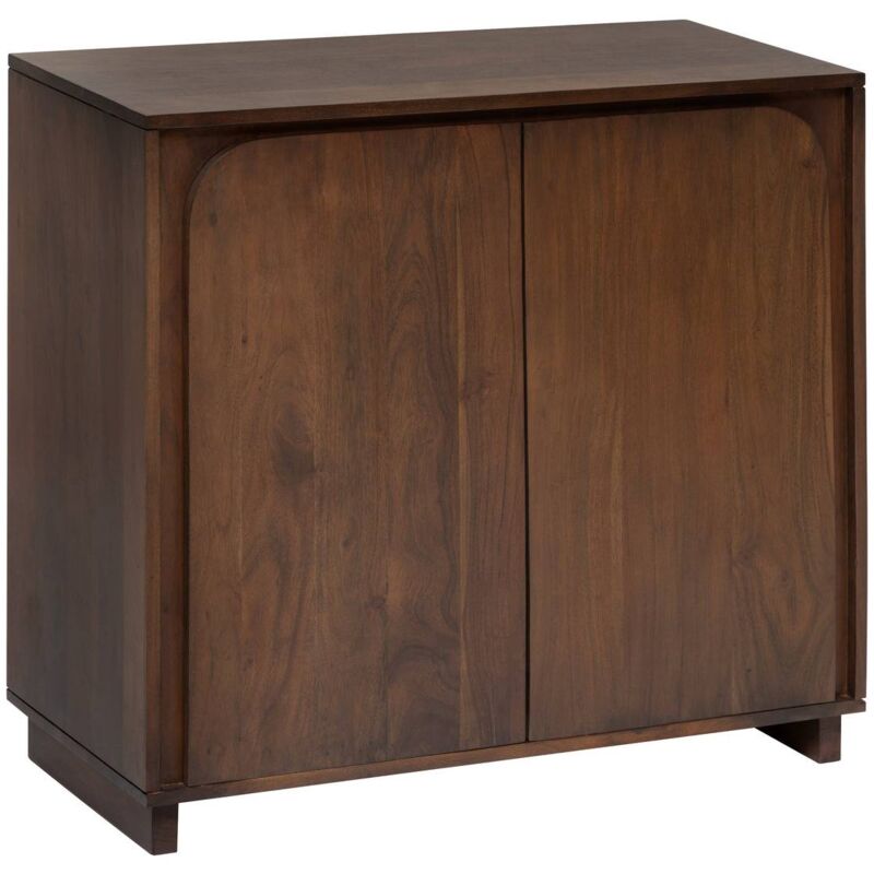 Atmosphera - Buffet 2 portes Isana acacia 85x80cm créateur d'intérieur