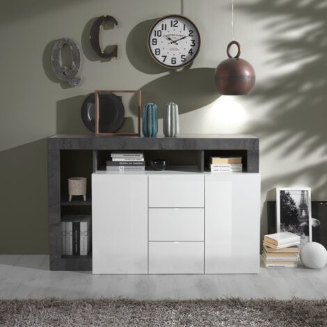 Buffet 2 Türen 3 Schubladen Frankfurt - L146 cm
