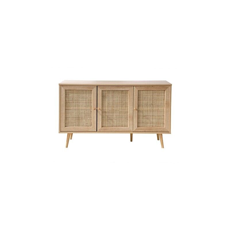 Buffet Avec 3 Portes Beige Atmosphera