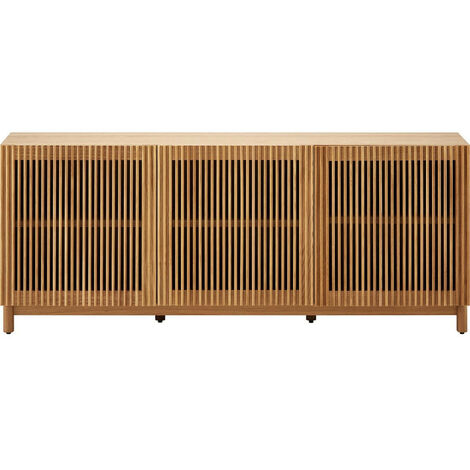 Buffet 3 portes bois/frêne 160 cm - Umea