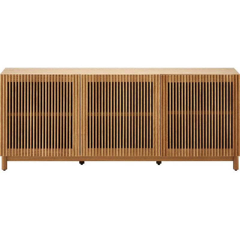 Buffet 3 portes bois/frêne 160 cm - Umea