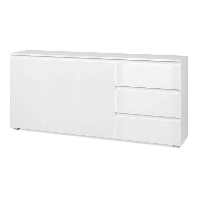 Buffet 3 tiroirs 3 tiroirs blanc Capetown