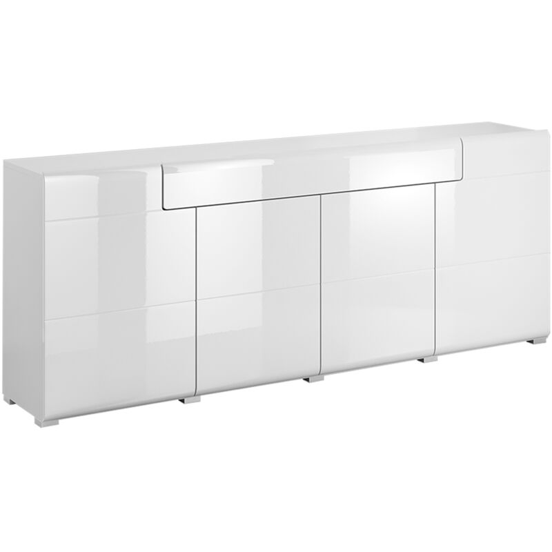 Buffet 4 portes 1 tiroir Jules Blanc