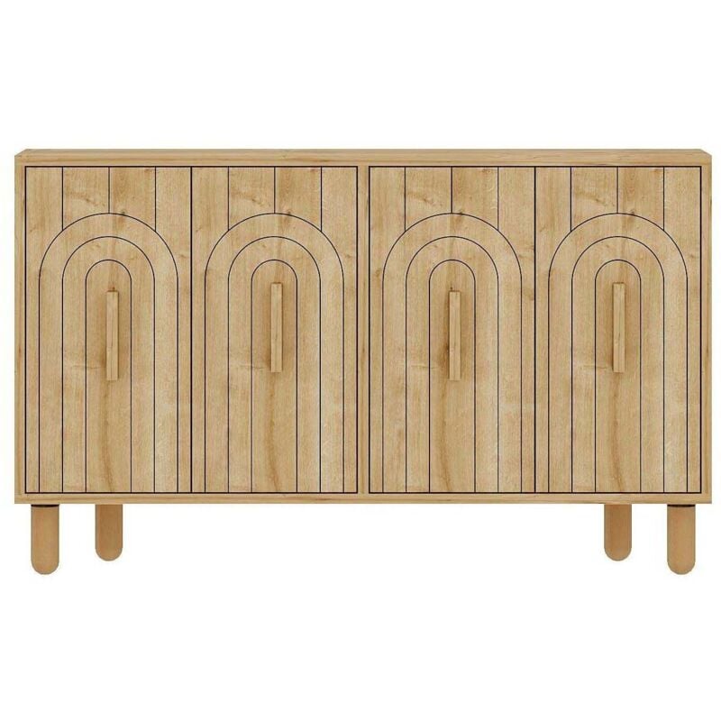 Buffet 4 portes en aggloméré Tiger