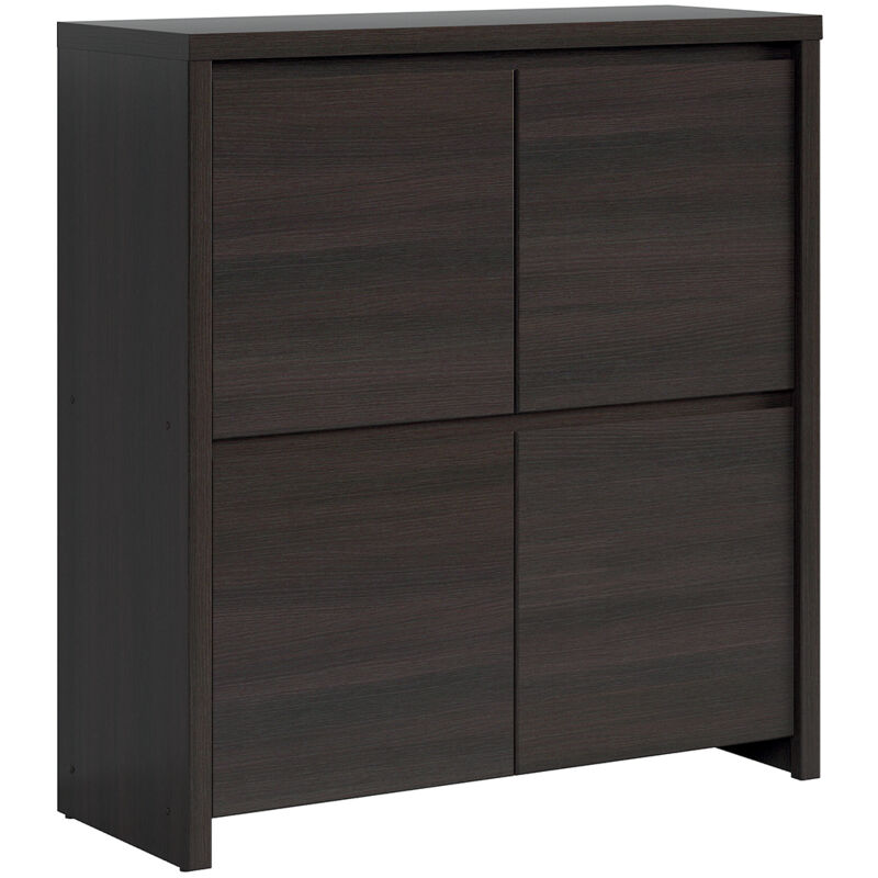 Buffet 4 portes Soren Bois Wengé