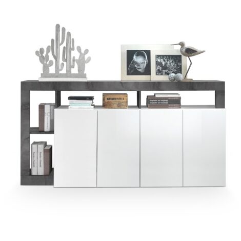 Buffet 4 puertas Francfort - L184 cm