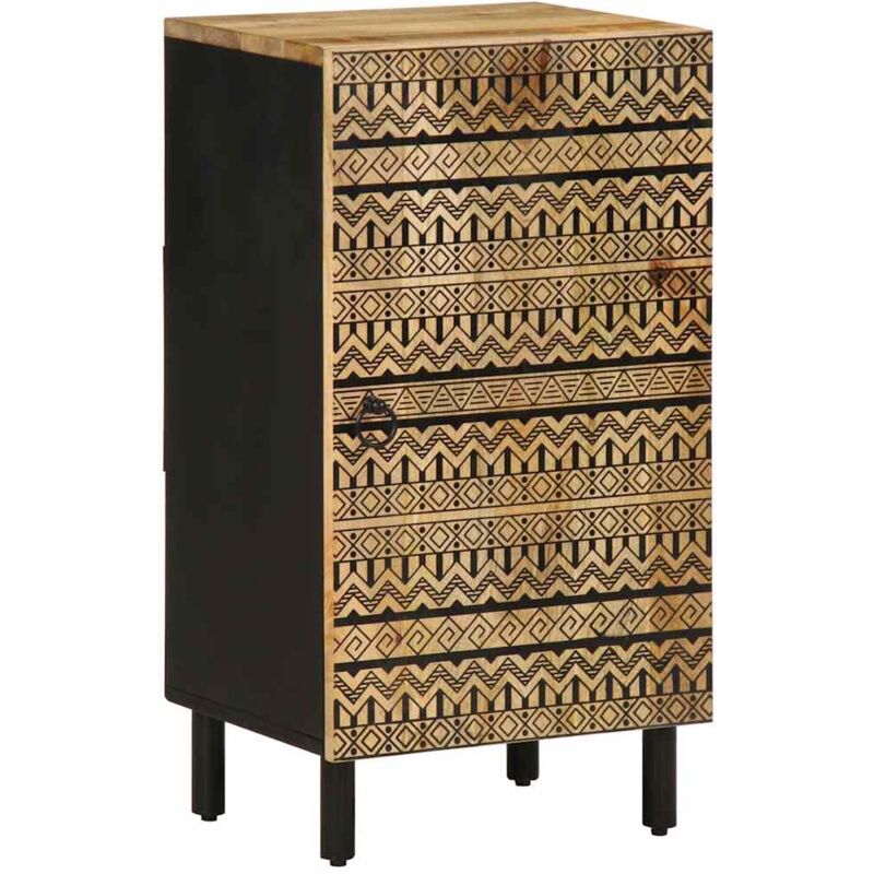 Vidaxl - Buffet 40x33,5x75 cm bois de manguier brut massif