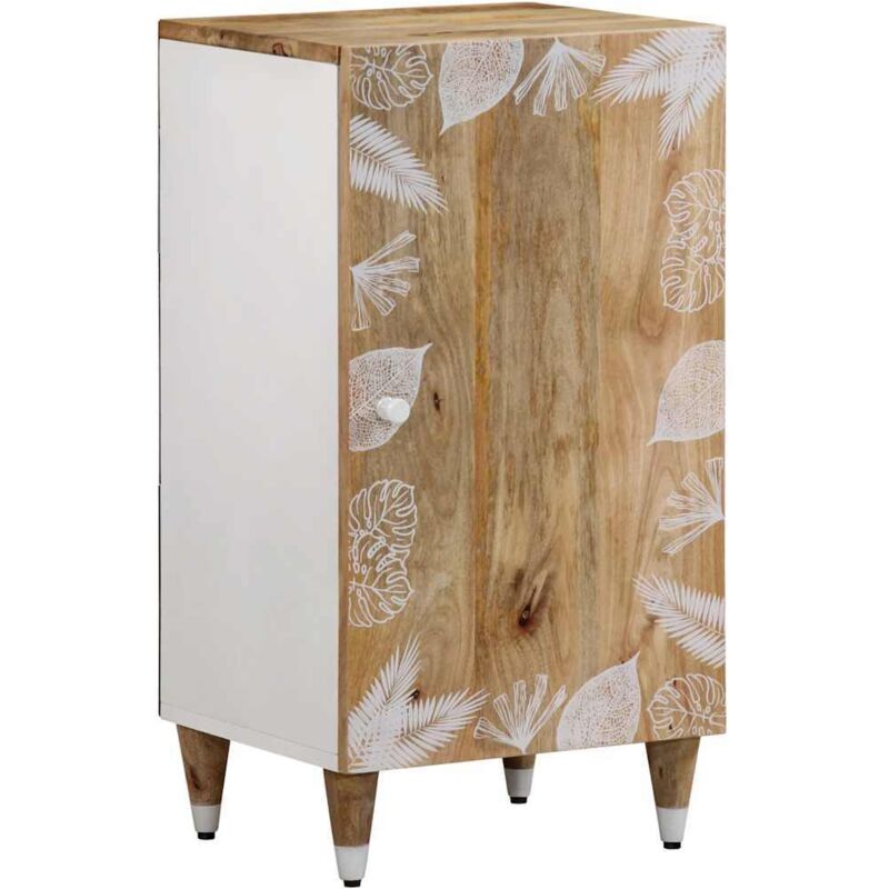 Buffet 40x33,5x75 cm bois de manguier massif Vidaxl