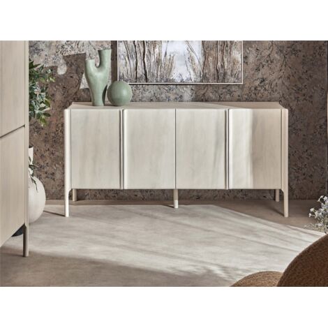 Buffet 4P. Ares Mango Blanco 170X45X80 Cms. 170X45X80 Cms