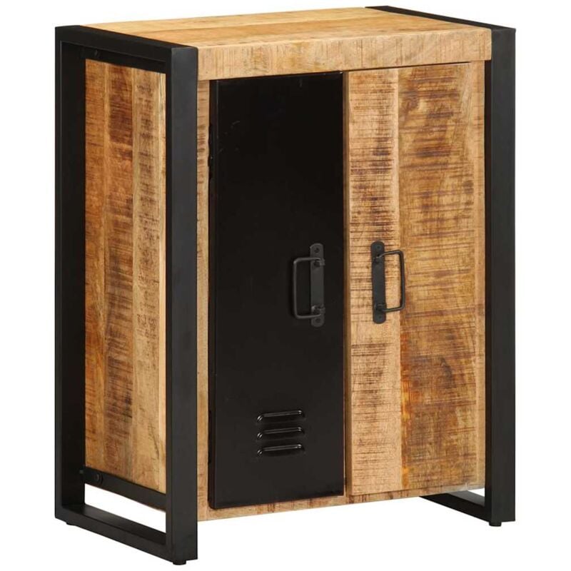 Vidaxl - Buffet 55x35x70 cm bois de manguier brut massif