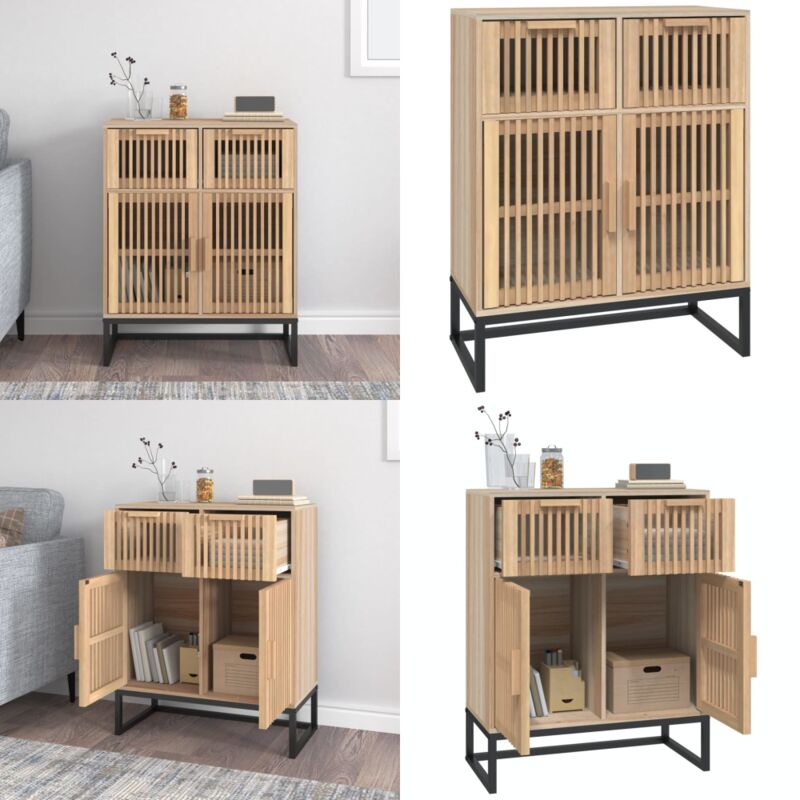 Vidaxl - Buffet 60x30x75 cm bois d'ingénierie - Buffet - Commode - Rangement - Mobilier - Salle à Manger - Home & Living