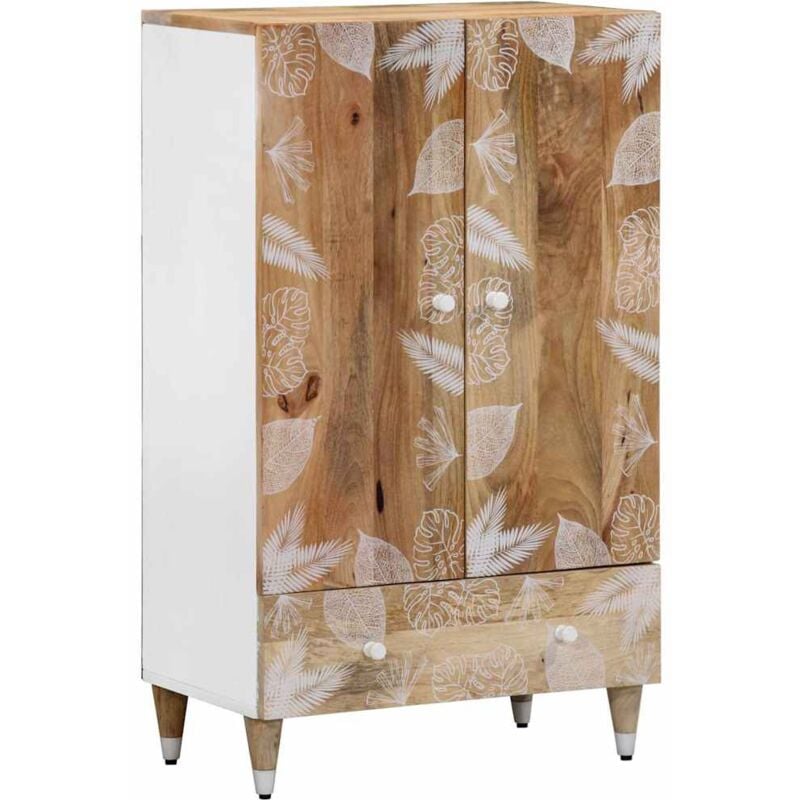 Vidaxl - Buffet 60x33,5x100 cm bois de manguier massif