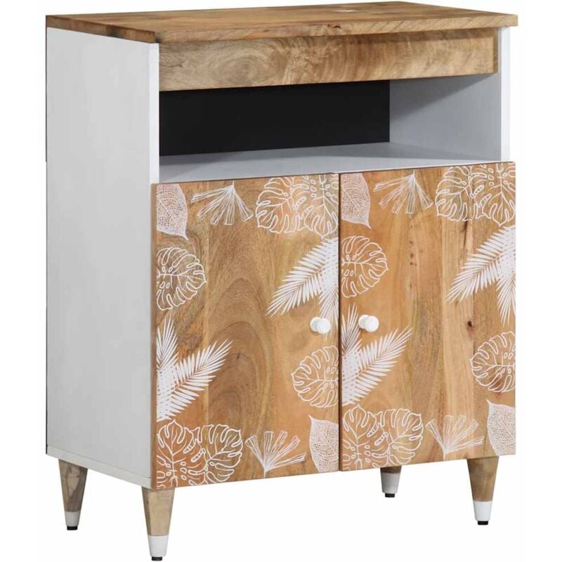 Vidaxl - Buffet 60x33,5x75 cm bois de manguier massif