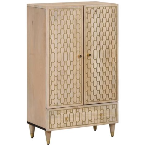 Buffet 60x33x100 bois de manguier massif
