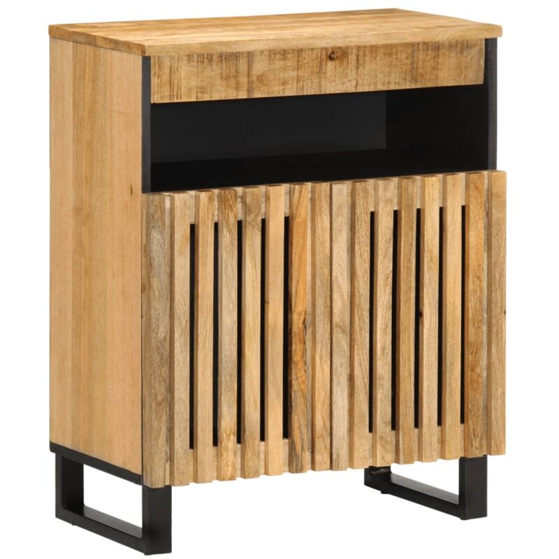 Vidaxl - Buffet 60x34x75 cm bois de manguier massif brut