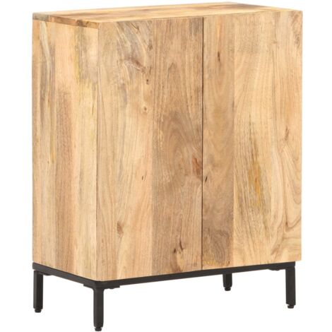 Buffet 60x35x77 cm Bois de manguier massif vidaXL - Brun
