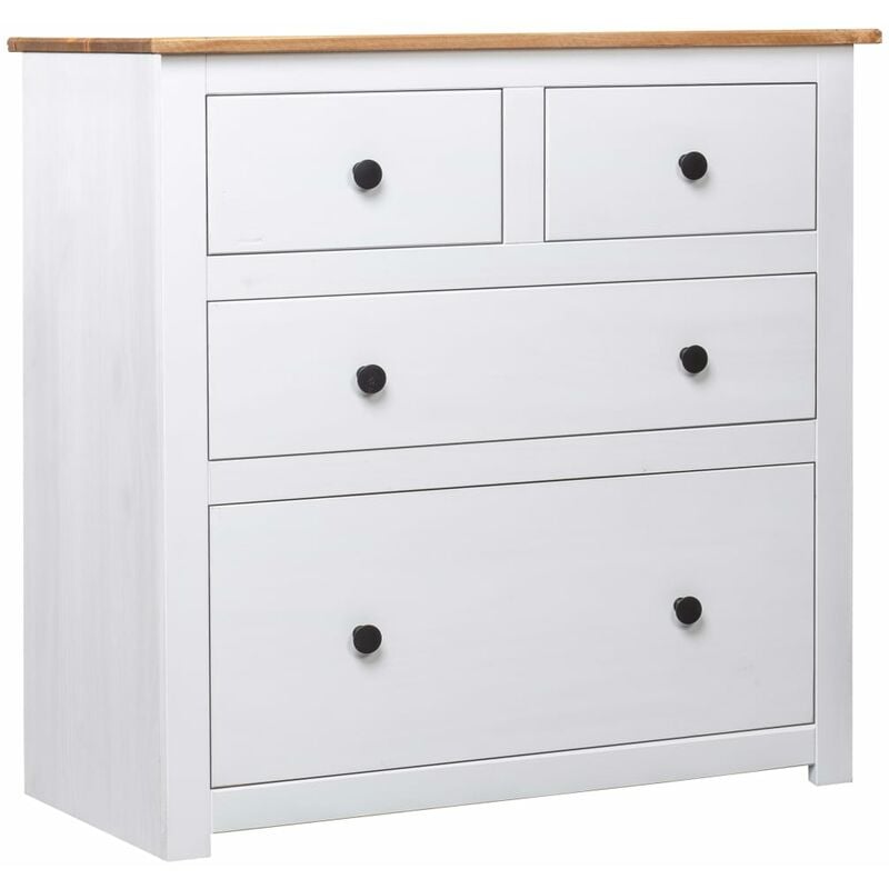 Vidaxl - Buffet Blanc 80x40x83 cm Pin Gamme Panama