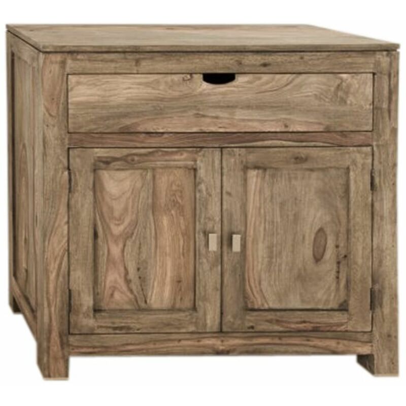 Buffet 90x40 Palissandre huilé Gris taupe nature grey 81