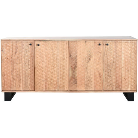 Buffet Acacia Metal 170X40X80