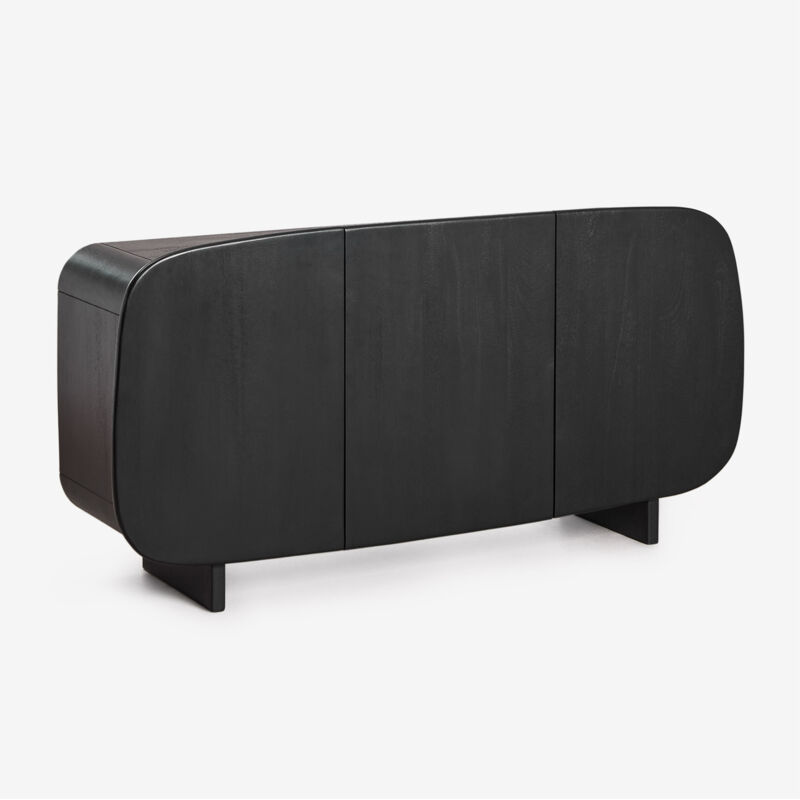 Buffet Agathe en bois de manguier 160x40 cm SKLUM