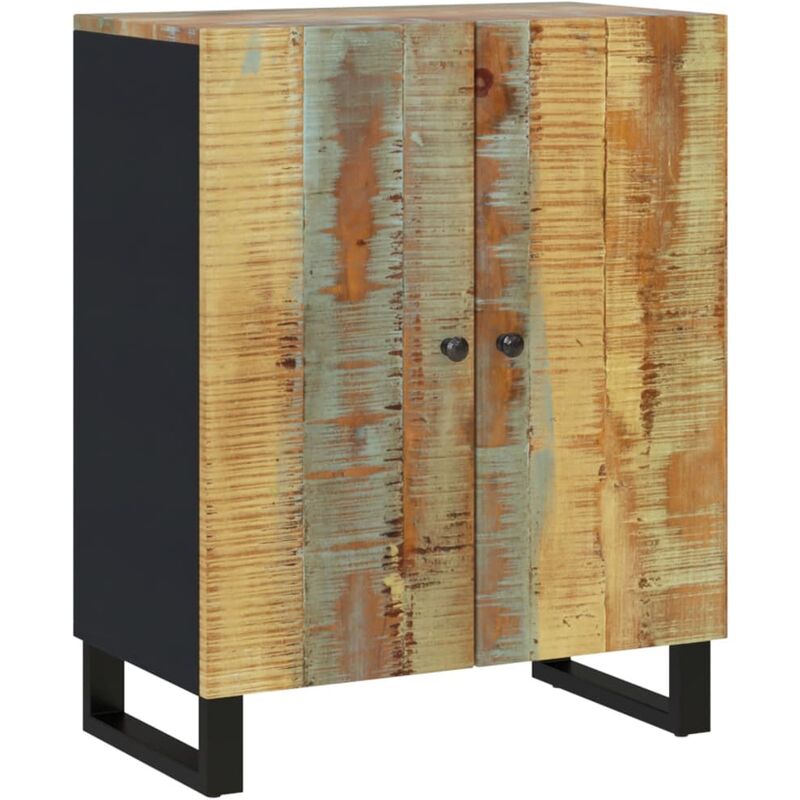 Buffet 60x33x75 cm Bois massif de récupération vidaXL