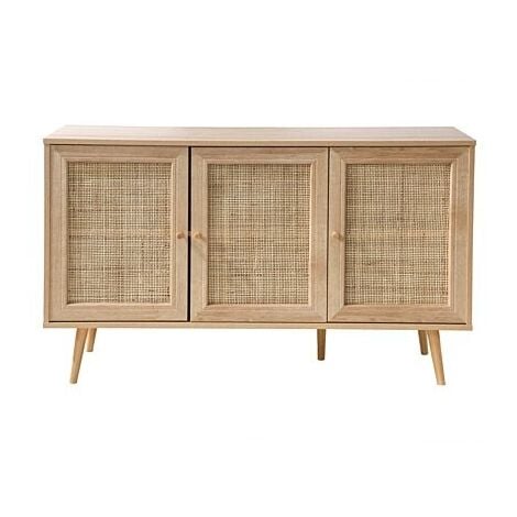Buffet Avec 3 Portes Beige Atmosphera