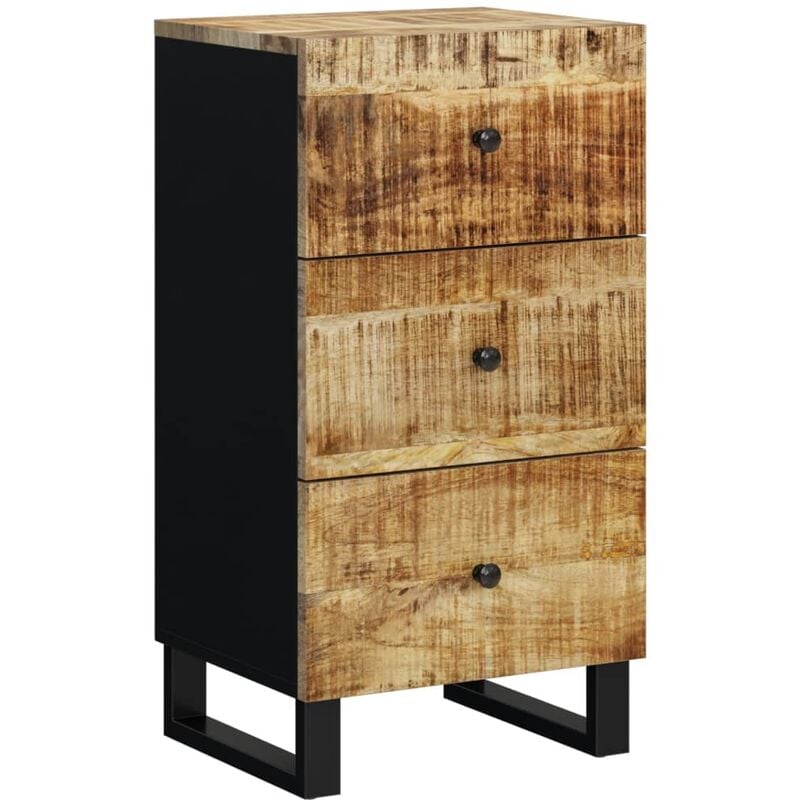 Vidaxl - Buffet avec 3 tiroirs 40x33,5x75 cm bois massif de manguier