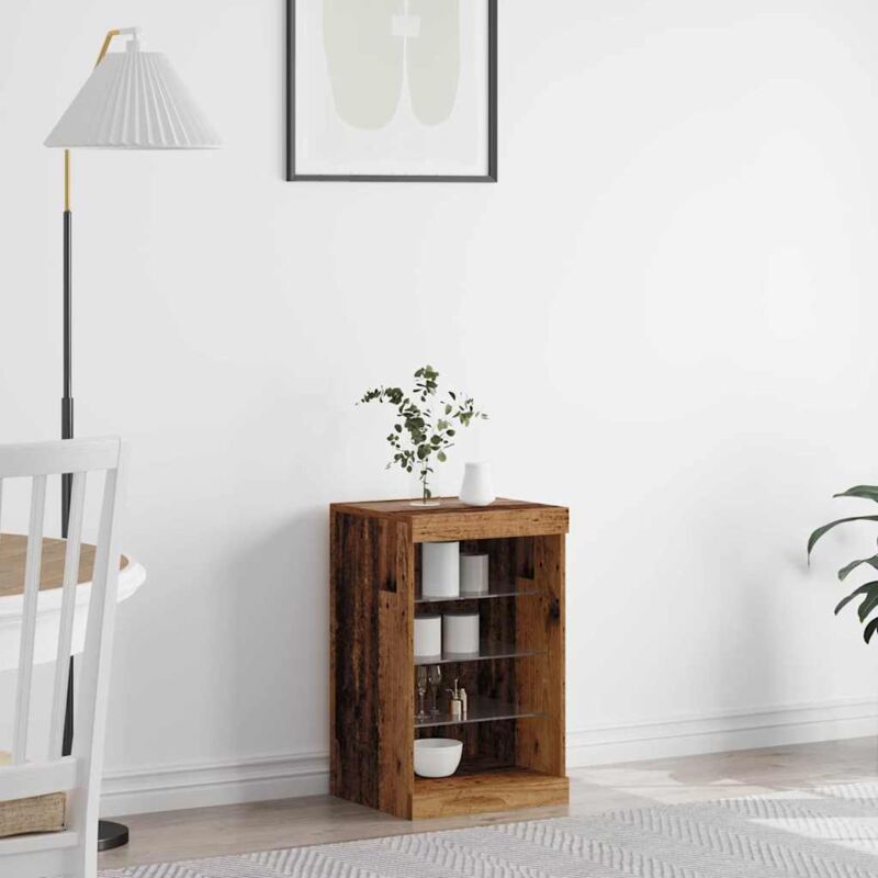 Buffet Bois ancien 41 x 37 x 67 cm Bois d'ingénierie vidaXL