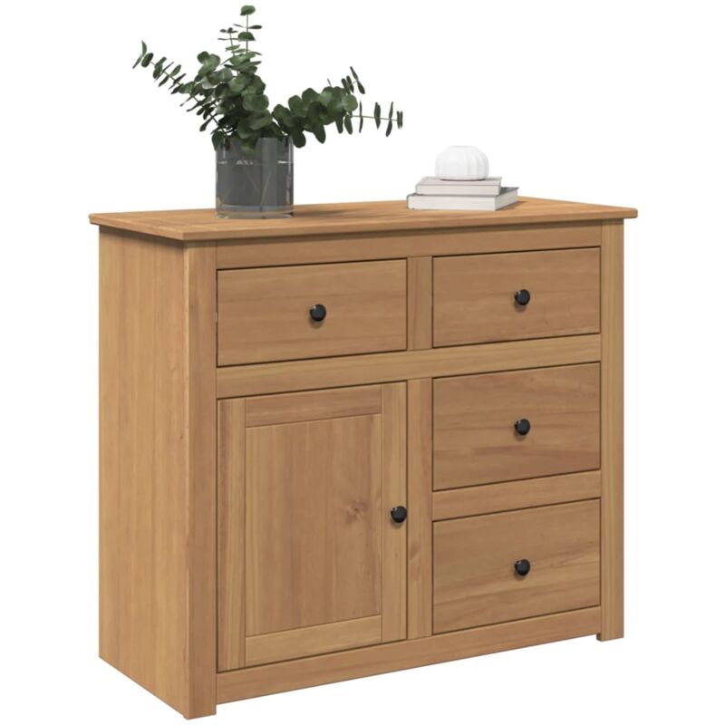 Vidaxl - Buffet avec tiroirs Panama 93x40x80 cm bois massif de pin