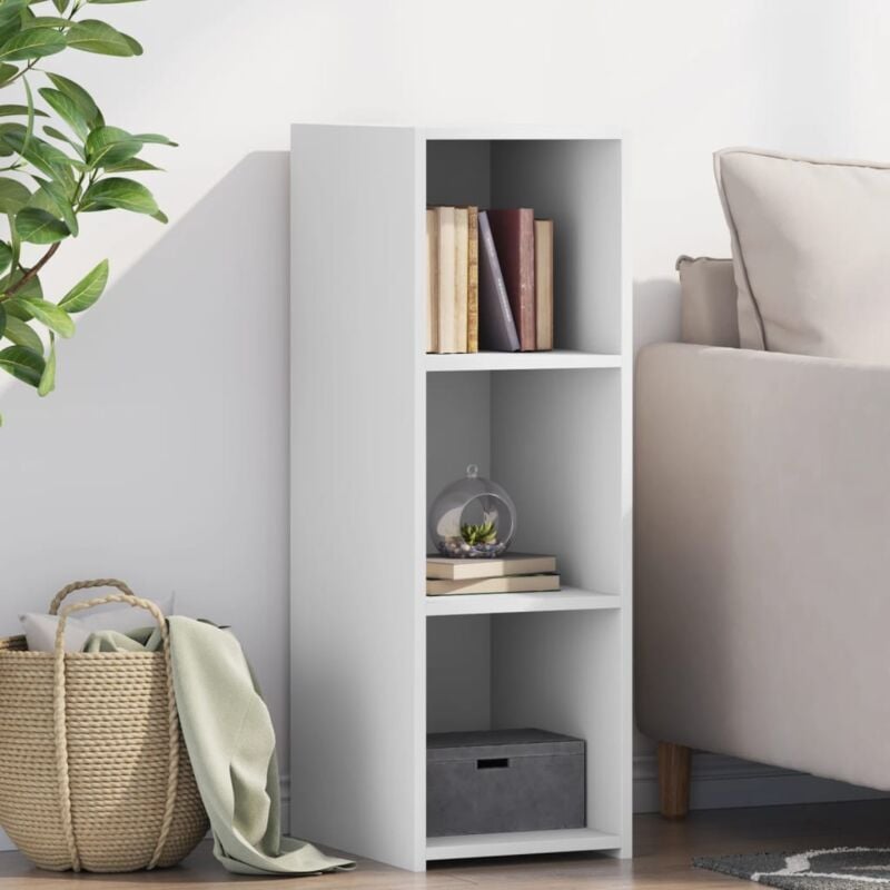 Buffet, Bahut, Meubles de rangement, Commodes blanc 30x41x93 cm bois d'ingénierie WFE411952 DESIGN IN