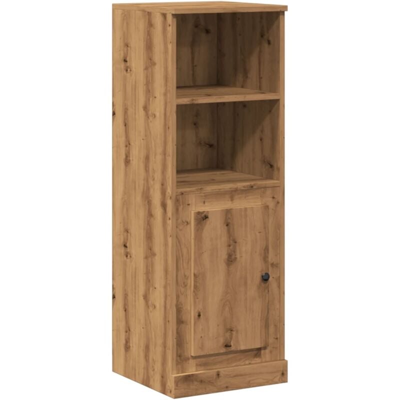 Helloshop26 - Buffet bahut commode armoire meuble de rangement organisateur cuisine salle de séjour salon haut artisanal 36 x 35,5 x 103,5 cm bois