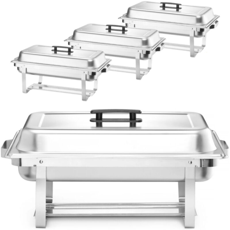 Chafing dish   lot de 4, GN 1/1, 575x352x(H)296mm   Hendi