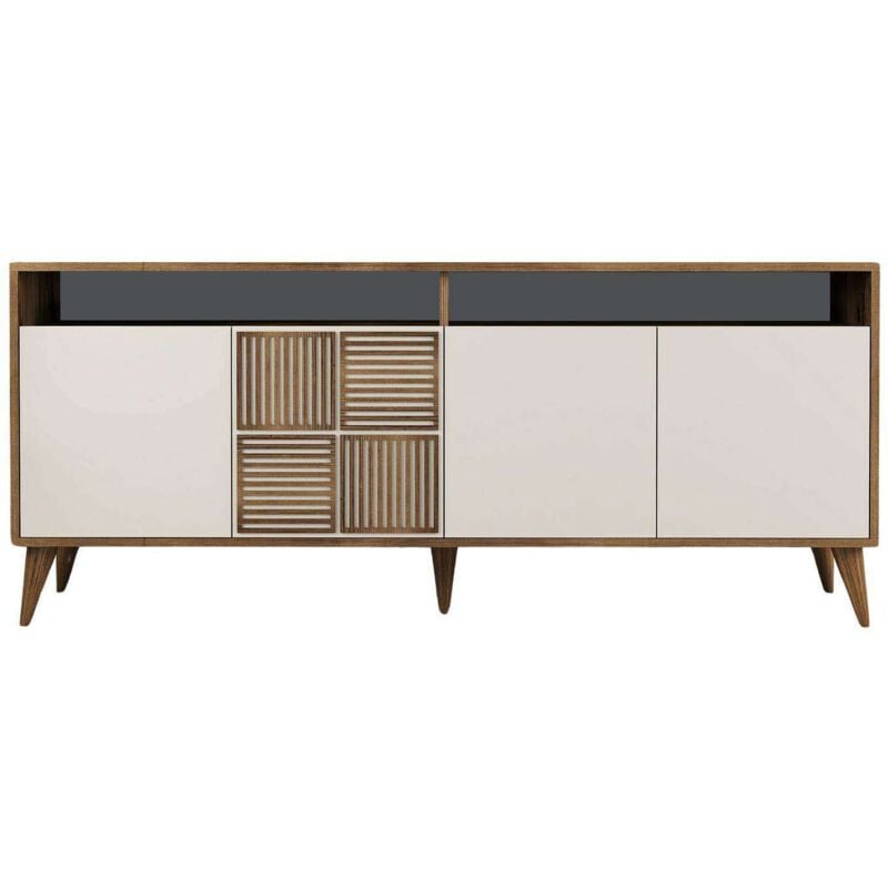 Cotecosy - Buffet en aggloméré 4 portes Milan