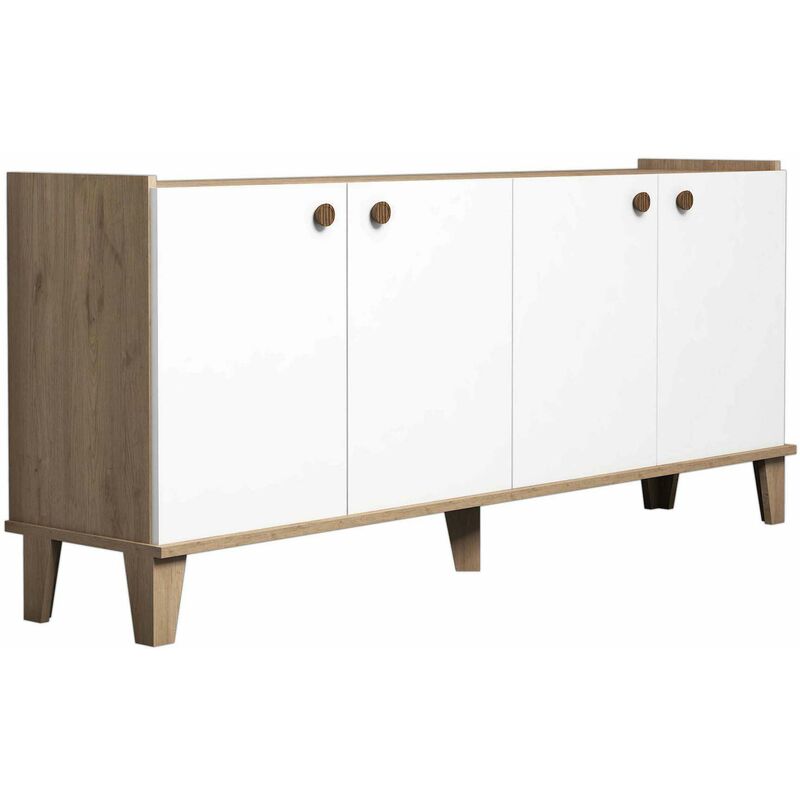 Cotecosy - Buffet 4 portes en aggloméré Sumer