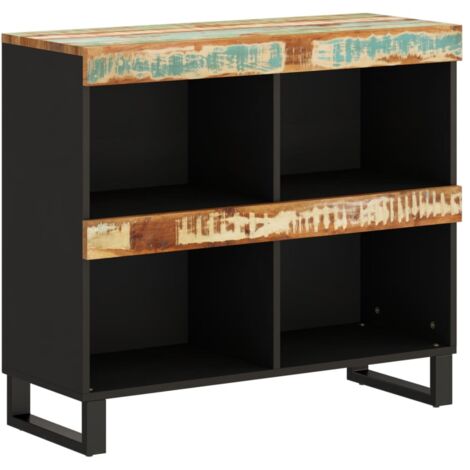 Buffet bas Commode salon,Armoire latérale 85x33x75 cm bois massif de récupération -76984