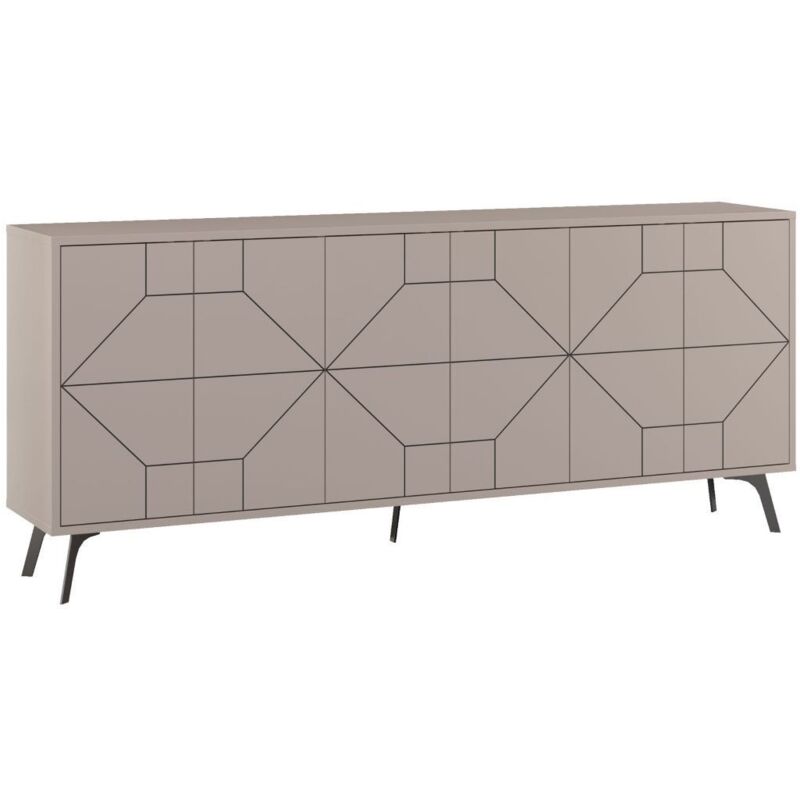 Cotecosy - Buffet en aggloméré 6 portes Dune