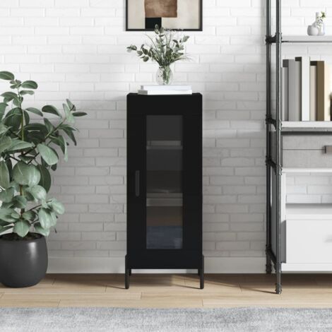 Buffet bas metal noir au meilleur prix | Leroy Merlin