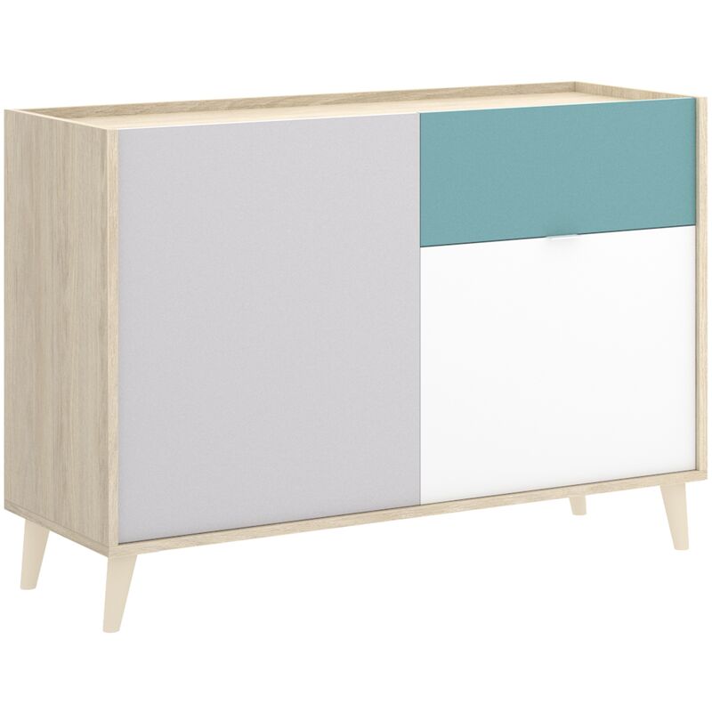 Buffet à 2 portes et 1 tiroir Nova 75 a x 105 an x 43 p