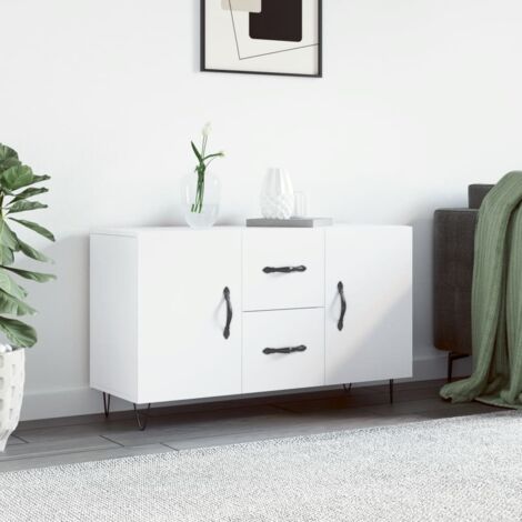 Buffet blanc 100x36x60 cm bois d'ingénierie vidaXL