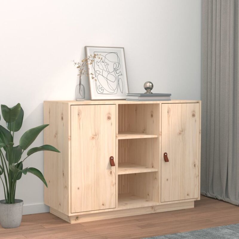 Vidaxl - Buffet 100x40x75 cm Bois massif de pin
