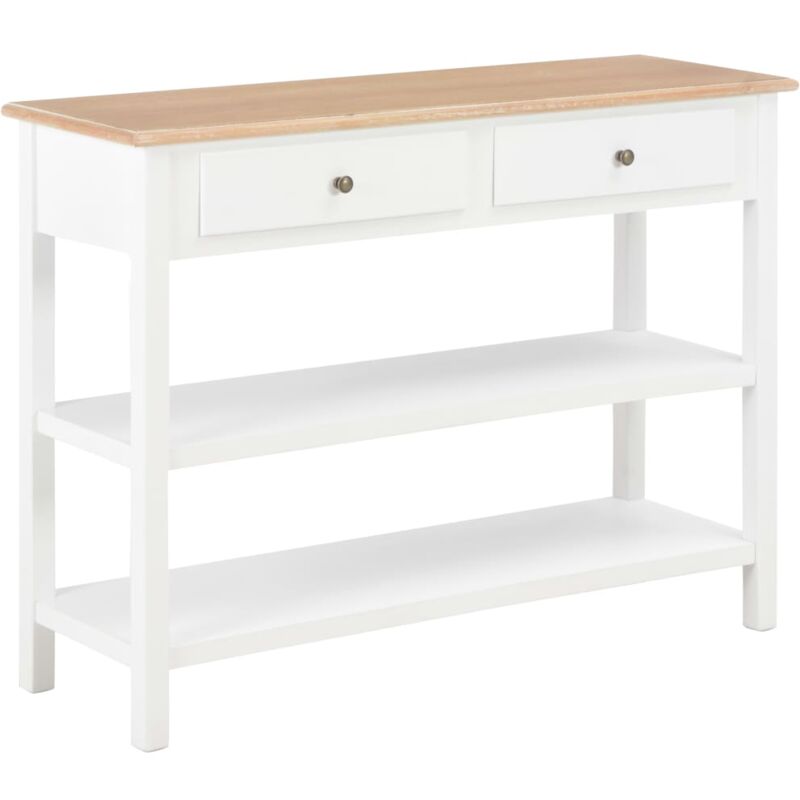 Vidaxl - Buffet Blanc 110x35x80 cm mdf