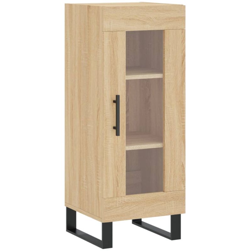 Buffet Chêne sonoma 34,5x34x90 cm Bois d'ingénierie vidaXL