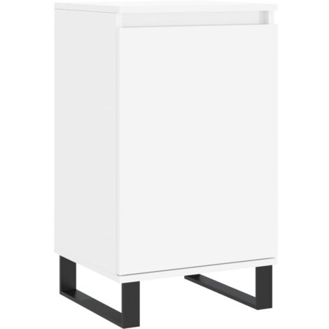Buffet blanc 40x35x70 bois d’ingénierie