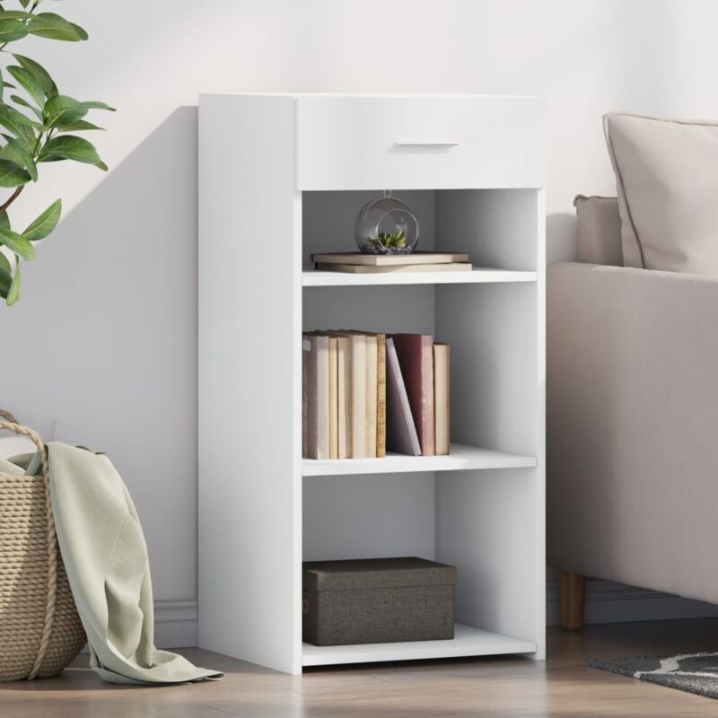 Vidaxl - Buffet blanc 45x42,5x93 cm bois d'ingénierie