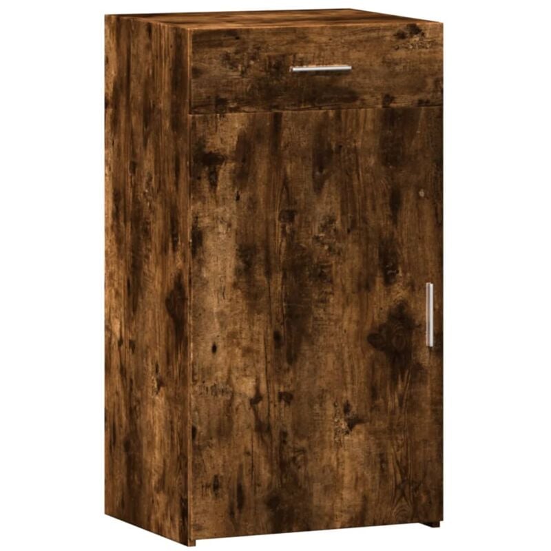 Vidaxl - Buffet chêne fumé 50x42,5x93 cm bois d'ingénierie
