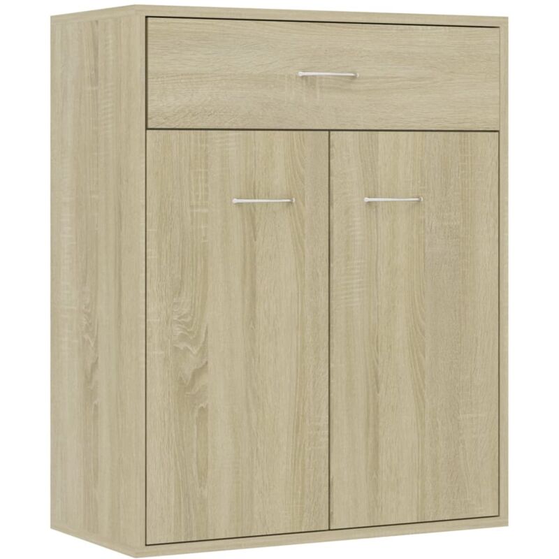 Vidaxl - Buffet Chêne sonoma 60x30x75 cm Bois d'ingénierie