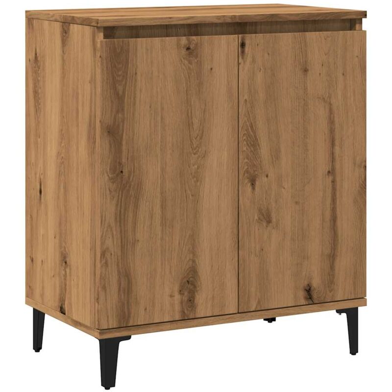 Vidaxl - Buffet chêne artisanal 60x35x70 cm bois d'ingénierie